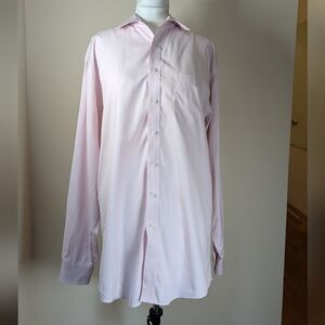 Joseph & Feiss Non-Iron Dress Shirt  (Size 16.5 Tall)